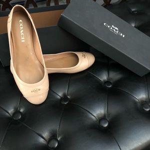 Coach flat shoes